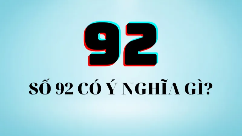 Giải nghĩa tín hiệu 92 và nhịp chạy sau khi về