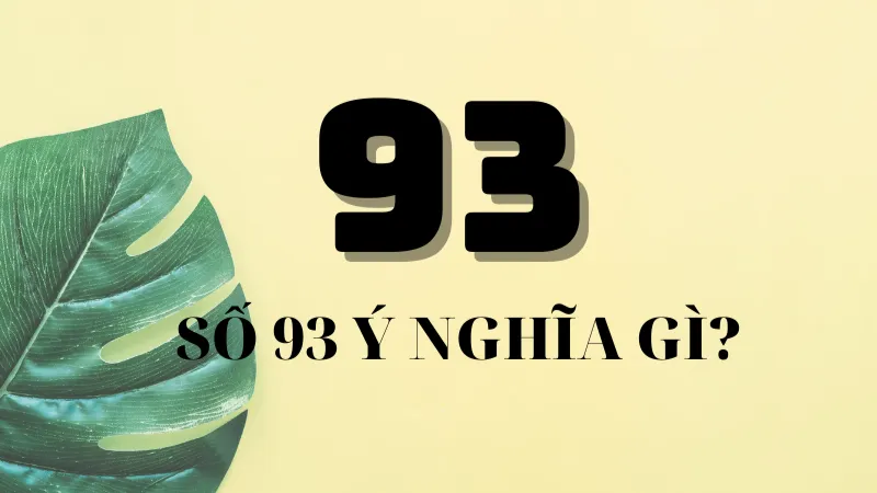 Gợi ý dàn số theo kịch bản sau khi về 93